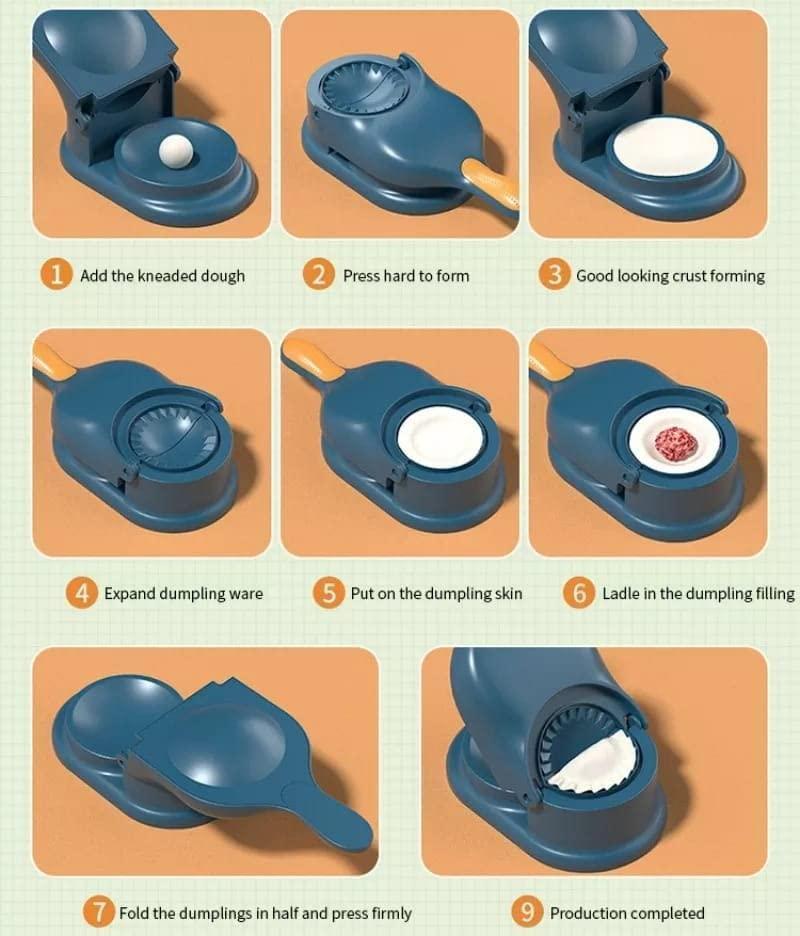 2-in-1 Dumpling Maker & Dough Press