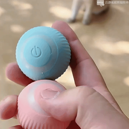 Interactive Rotating Cat Toy Ball