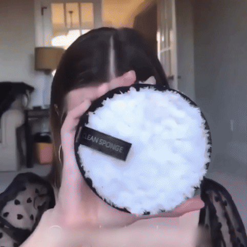 Microfiber Reusable Makeup Removal Sponge Pads For Deep Cleansing (Pack of 3)