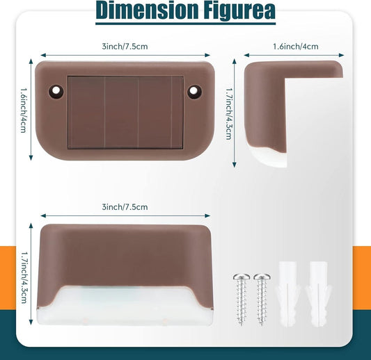 Solar Deck Lights (Pack of 4/8)