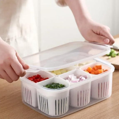 Freezer Storage Container | Fridge Organizer Box