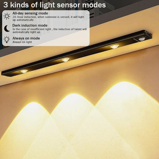 LED Motion Sensor Cabinet Light – USB Rechargeable