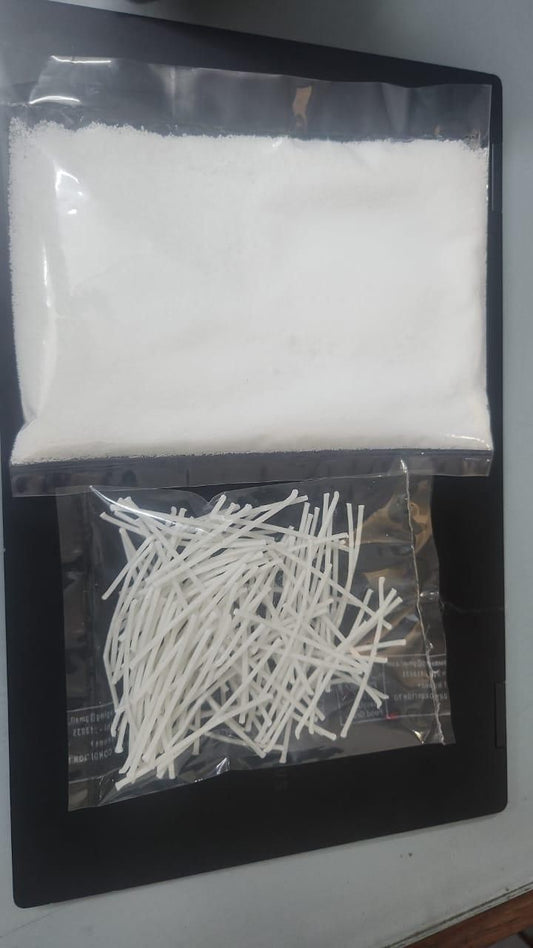 Pearl Soy Wax for Custom Candles | 200g Wax + 50 Wicks