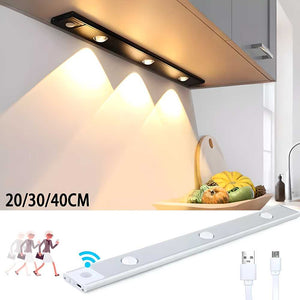 LED Motion Sensor Cabinet Light – USB Rechargeable