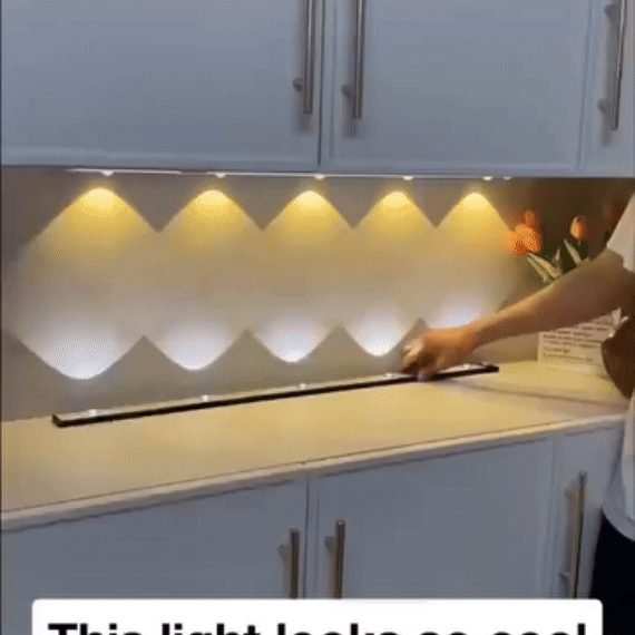 LED Motion Sensor Cabinet Light – USB Rechargeable